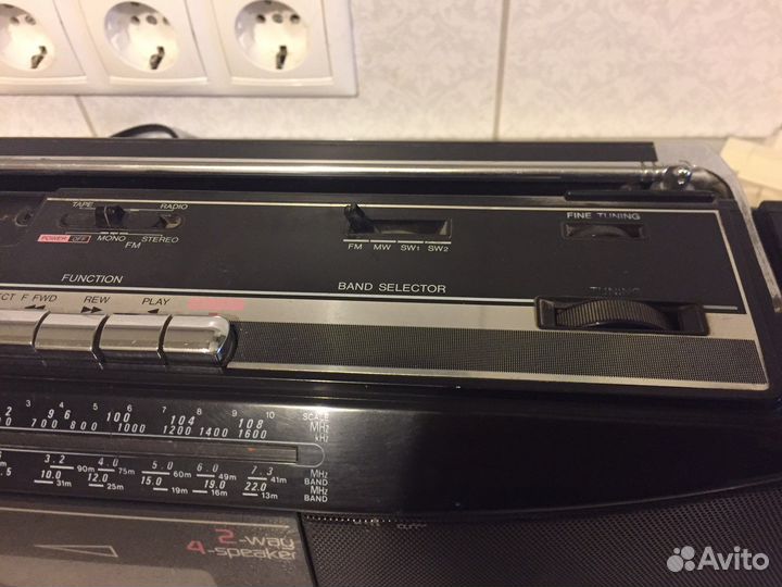 Sharp QT-249z(BK) СССР Музыкальный Центр Магнитола