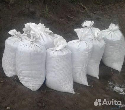 Чернозём чистый в мешках 50 литров