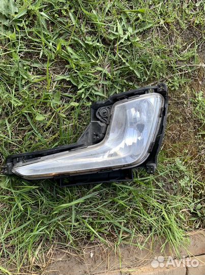 Противотуманка на kia rio 3