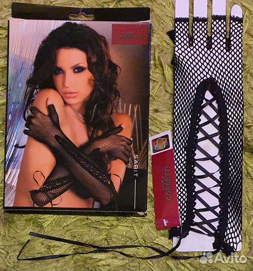 Перчатки леди вамп 