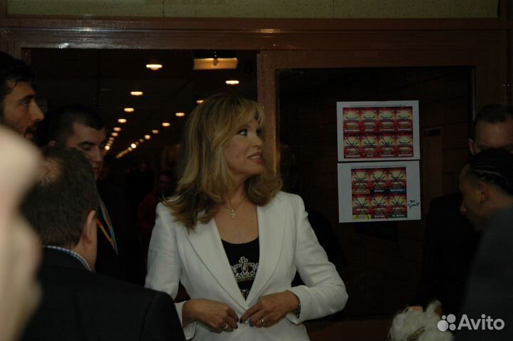 Автограф Amanda Lear певица Аманда Лир Диско