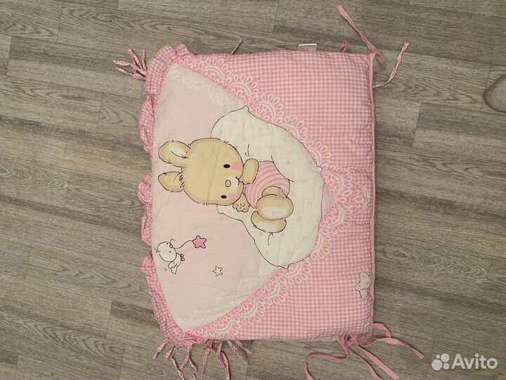 Бортики и балдахин в кроватку