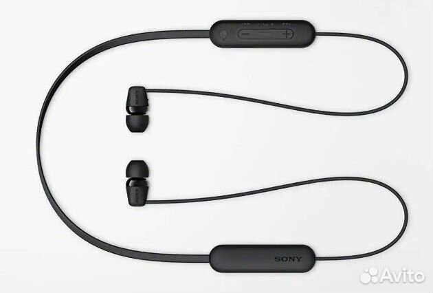 Беспроводные спортивные наушники sony wi-c100