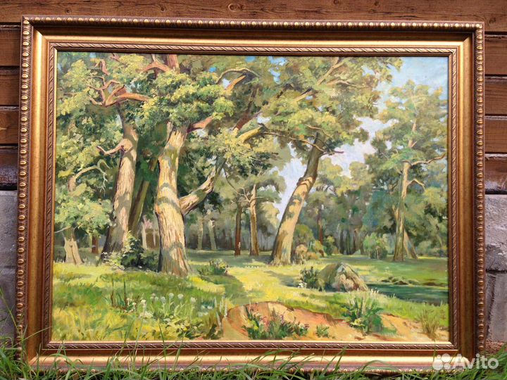 Дубовая роща, копия картины Шишкина