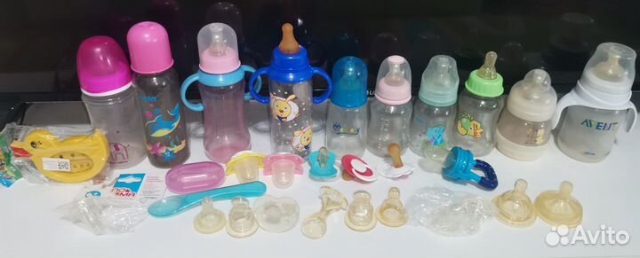 Поильники, бутылочки, соски пакетом
