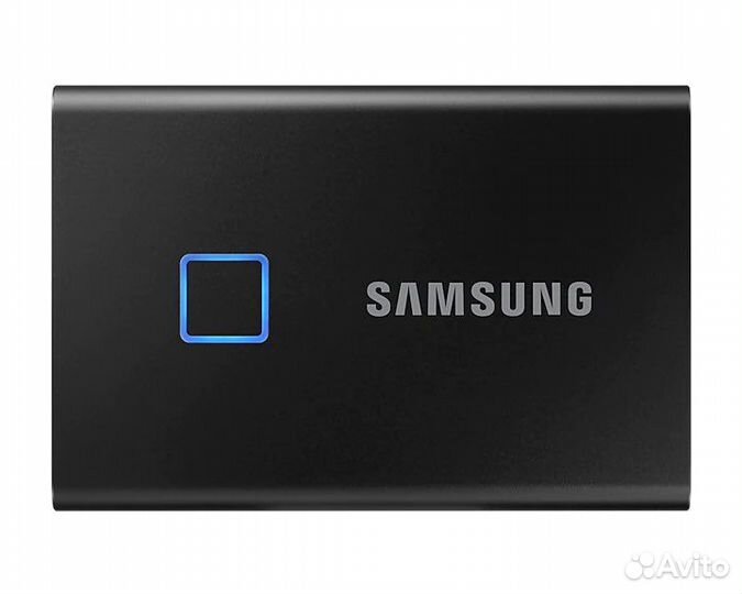 Портативный SSD Samsung T7 Touch 1Тб черный