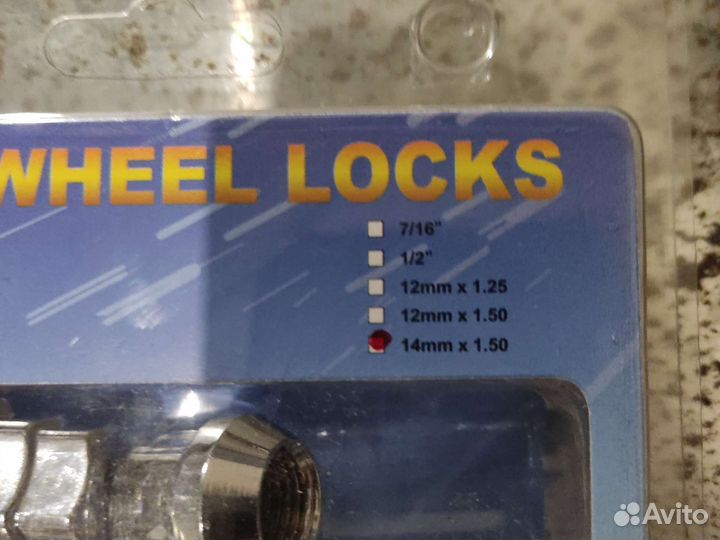 Гайки секретки 14/1.5