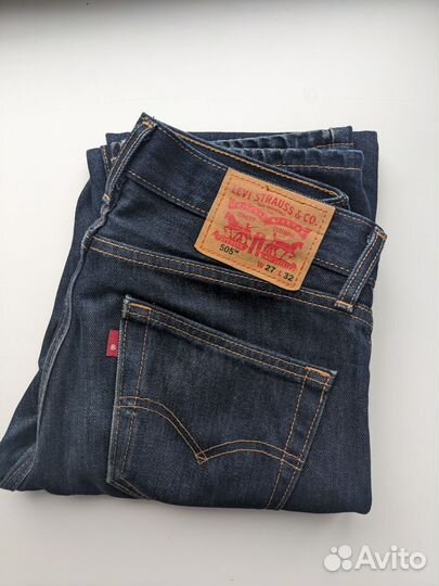 Levis 505 w 27 l 32