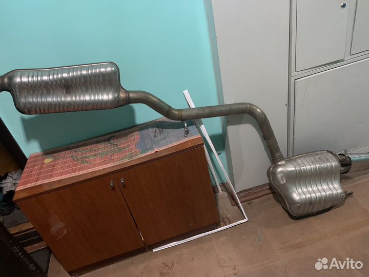 Глушитель на Mercedes Benz c180 w204