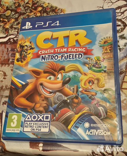 CTR Crash Team Rasing ps4