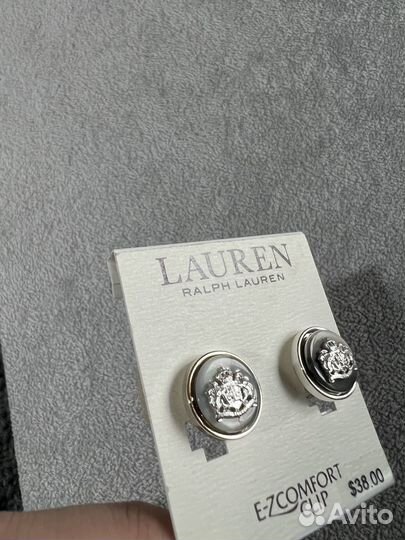 Клипсы Ralph Lauren есть нюанс