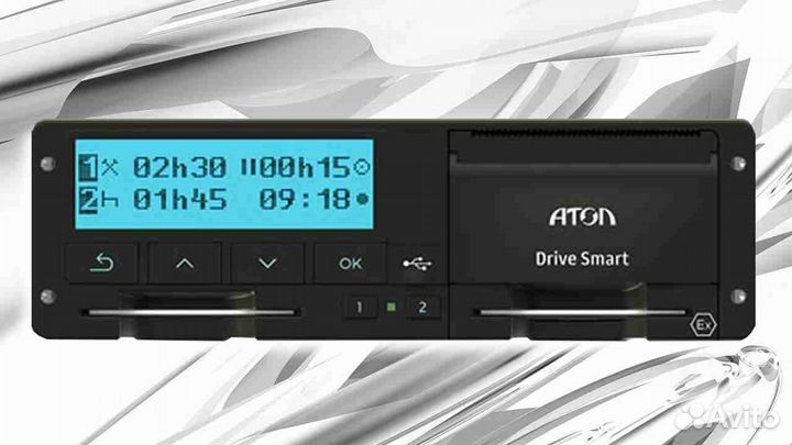 Тахограф atol с блоком нкм. Годовая гарантия