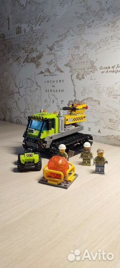 Lego City Гусеничный Трактор