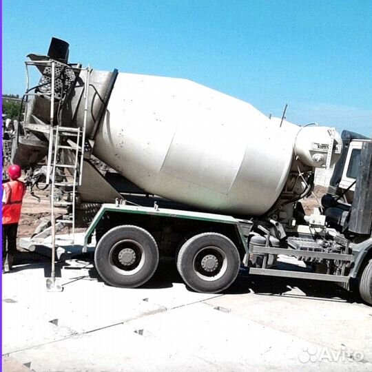 Раствор бетона с доставкой и подачей