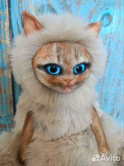 Кошечка игрушка ручной работы