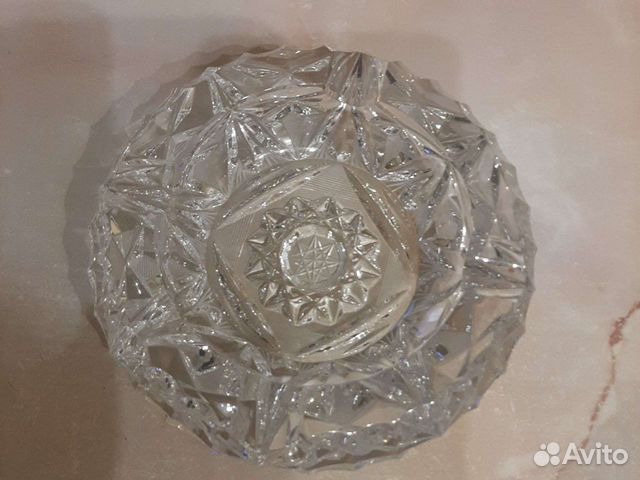 Пепельница хрустальная