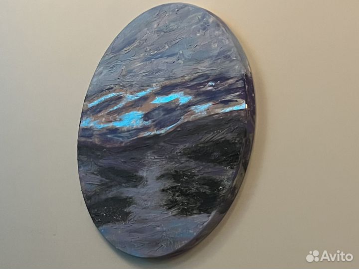 Интерьерная картина «Бронзовый закат»