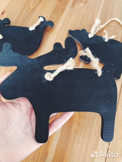 Меловые доски в виде животных