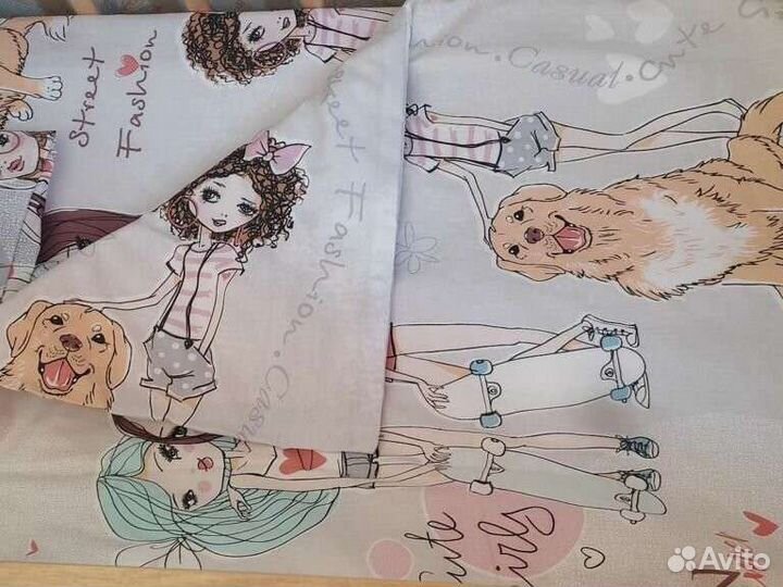 Детская простыня на резинке