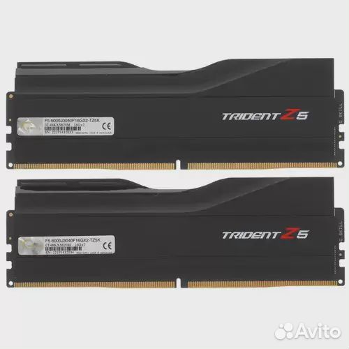 Оперативная память 32 Gb 6000 MHz G.Skill trident