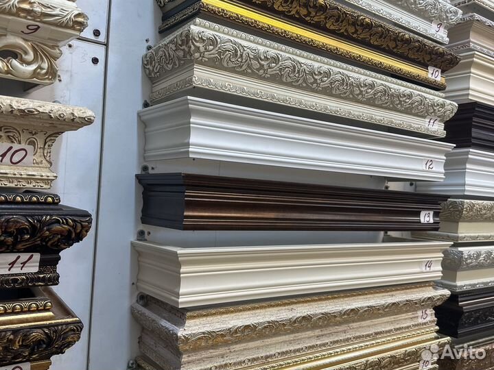 Багетные карнизы