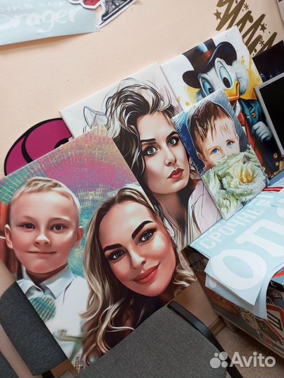 Печать картин на холсте