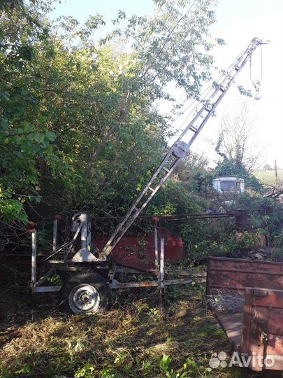 Самодельный подьемный кран