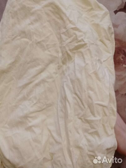 Простыни на резинке новые и б/у