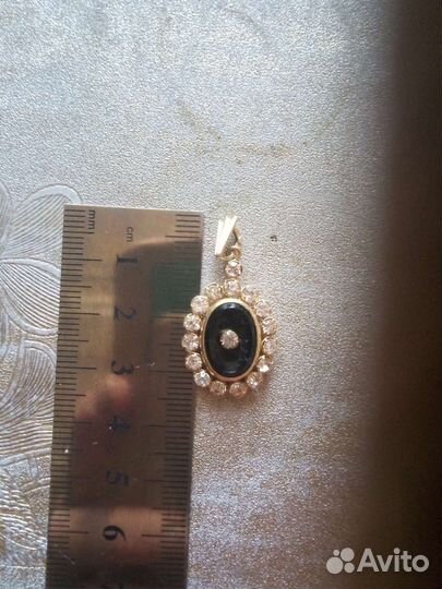 Подвеска серебро СССР