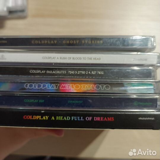 Coldplay cd оригинальные диски