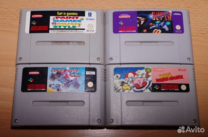 Картриджи для Super Nintendo Famicom, ntsc-U / PAL