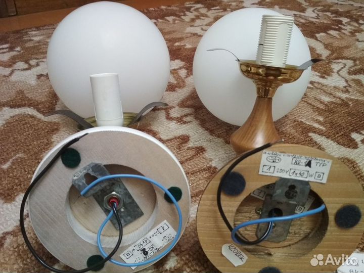 Люстра Винтаж, светильники настенные чешские