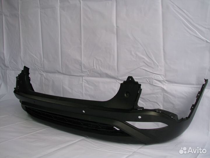 Hyundai Creta 2 Спойлер юбка заднего бампера 2021+