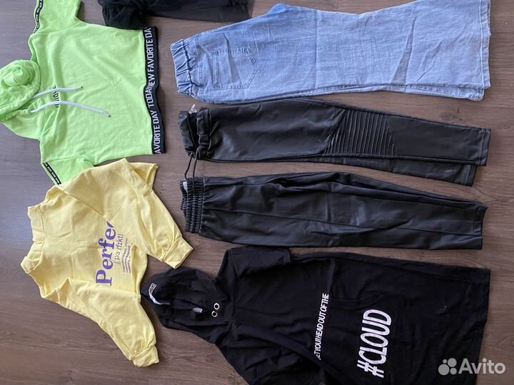 Вещи пакетом на девочку 146 152