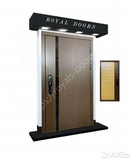 Утепленная входная металлическая дверь для дома