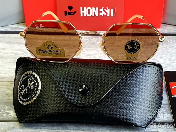 Солнцезащитные очки Ray Ban Octagonal разные виды