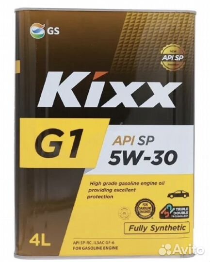 Масло Kixx G1 SP 5w-30 (4л) син