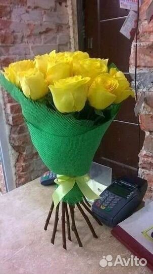 Цветы розы букет