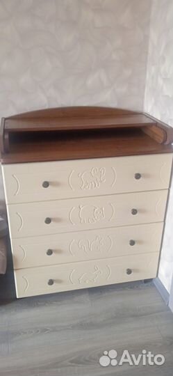 Пеленальный стол с ящиками