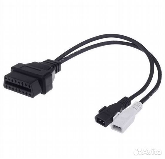 Переходник VAG 2х2 /16 pin obd2