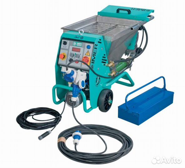 Штукатурная станция imer small 50 ES, imer spin 1