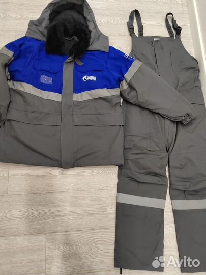 Спецодежда зимняя новая Газпром 52-54/182-188