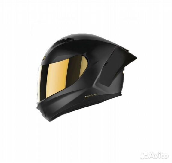 Мотошлем nolan N60-6 sport Flat Black/Gold