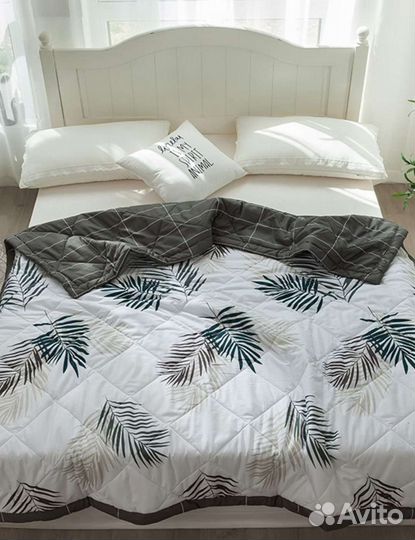 Покрывало стеганое евро легкое одеяло новое