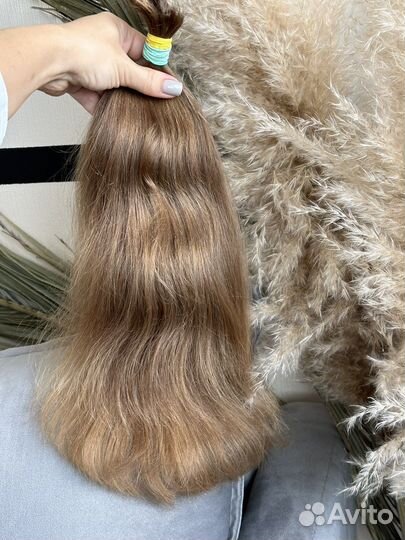 43см 66гр Детские волосы блонд для наращивания