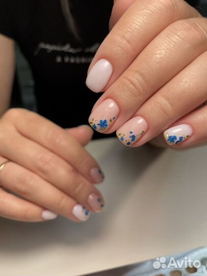 Маникюр с покрытием гель лак Мастер маникюра