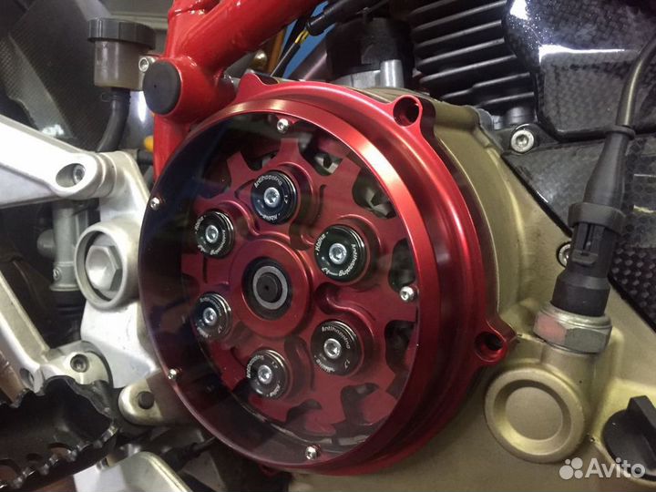 Крышка сухого сцепления ducati прозрачная