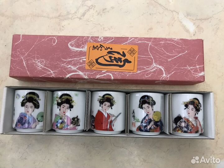 Рюмочки фарфоровые Япония