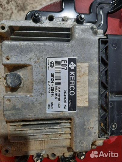 Эбу hyundai solaris