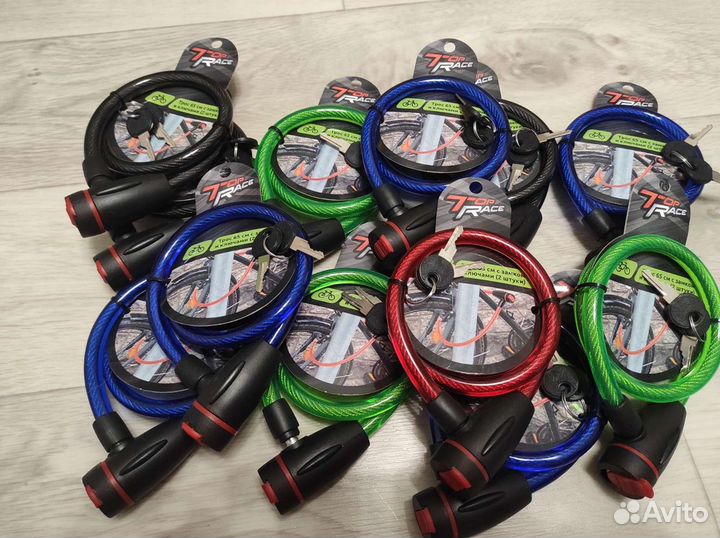 Замок на велосипед с двумя ключами